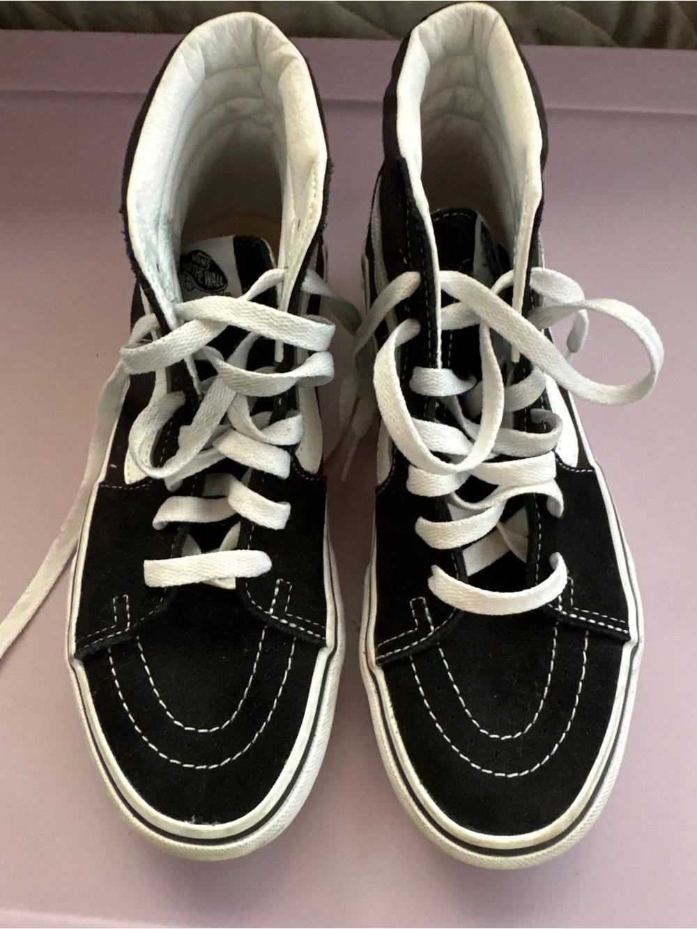 Vans High Top Skateboard Shoes